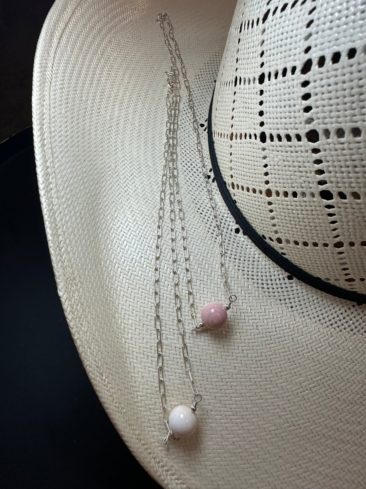 Pink conch ball
