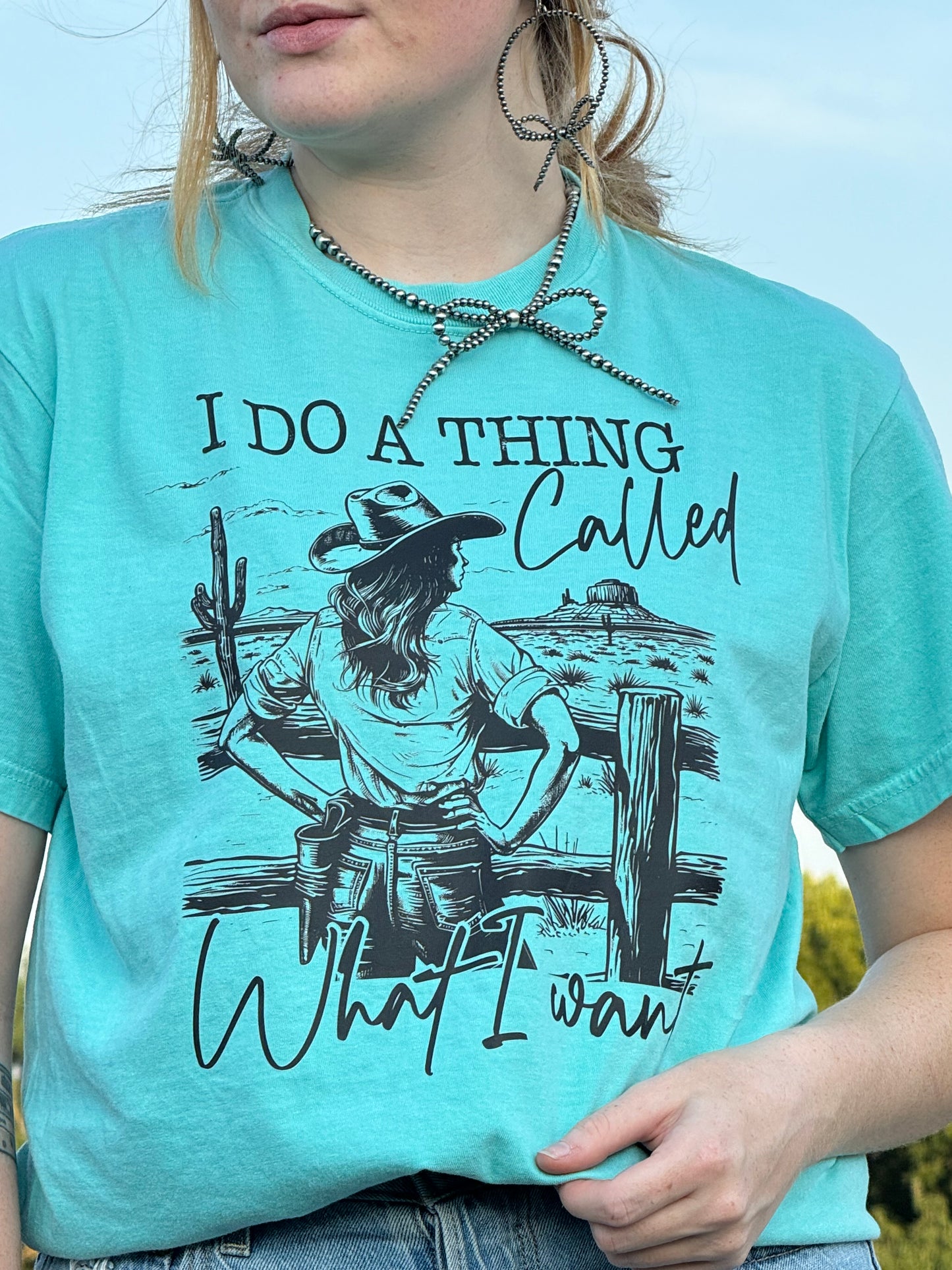 I do a thing called what I want