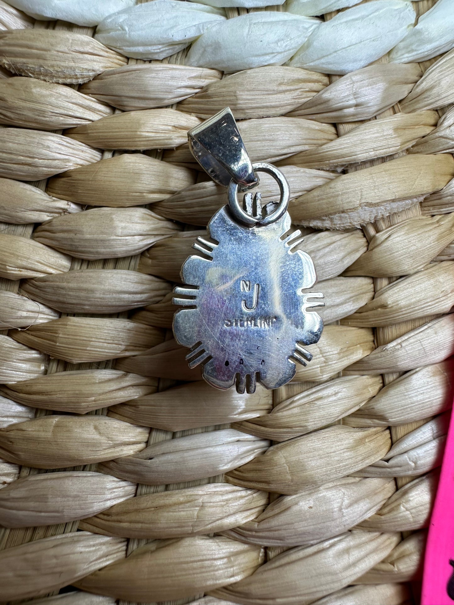 pink conch pendant 2
