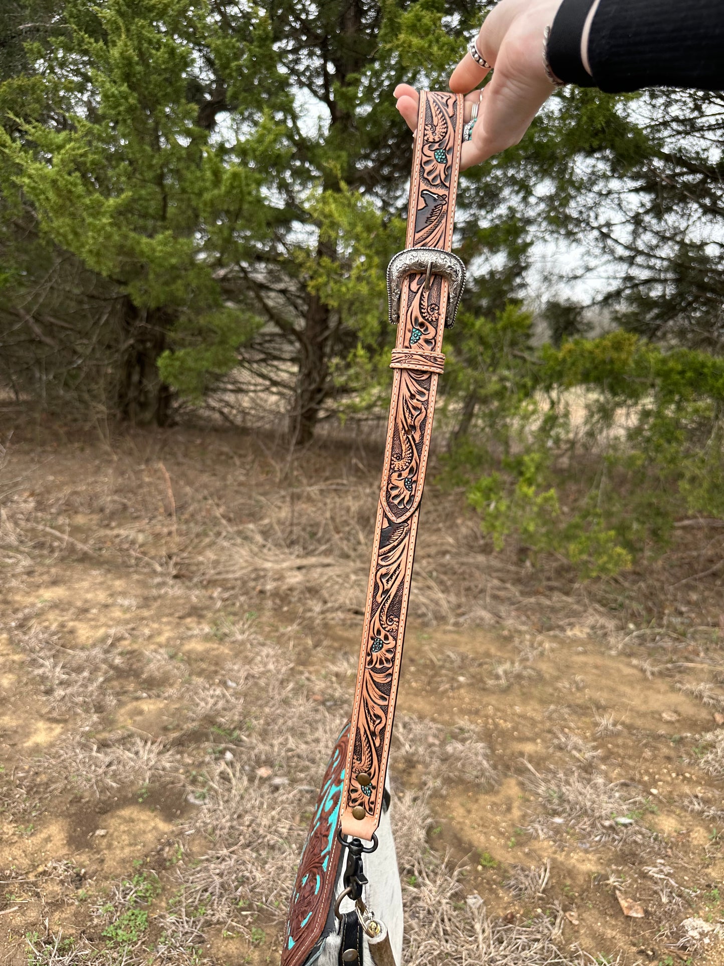 The horse purse strap