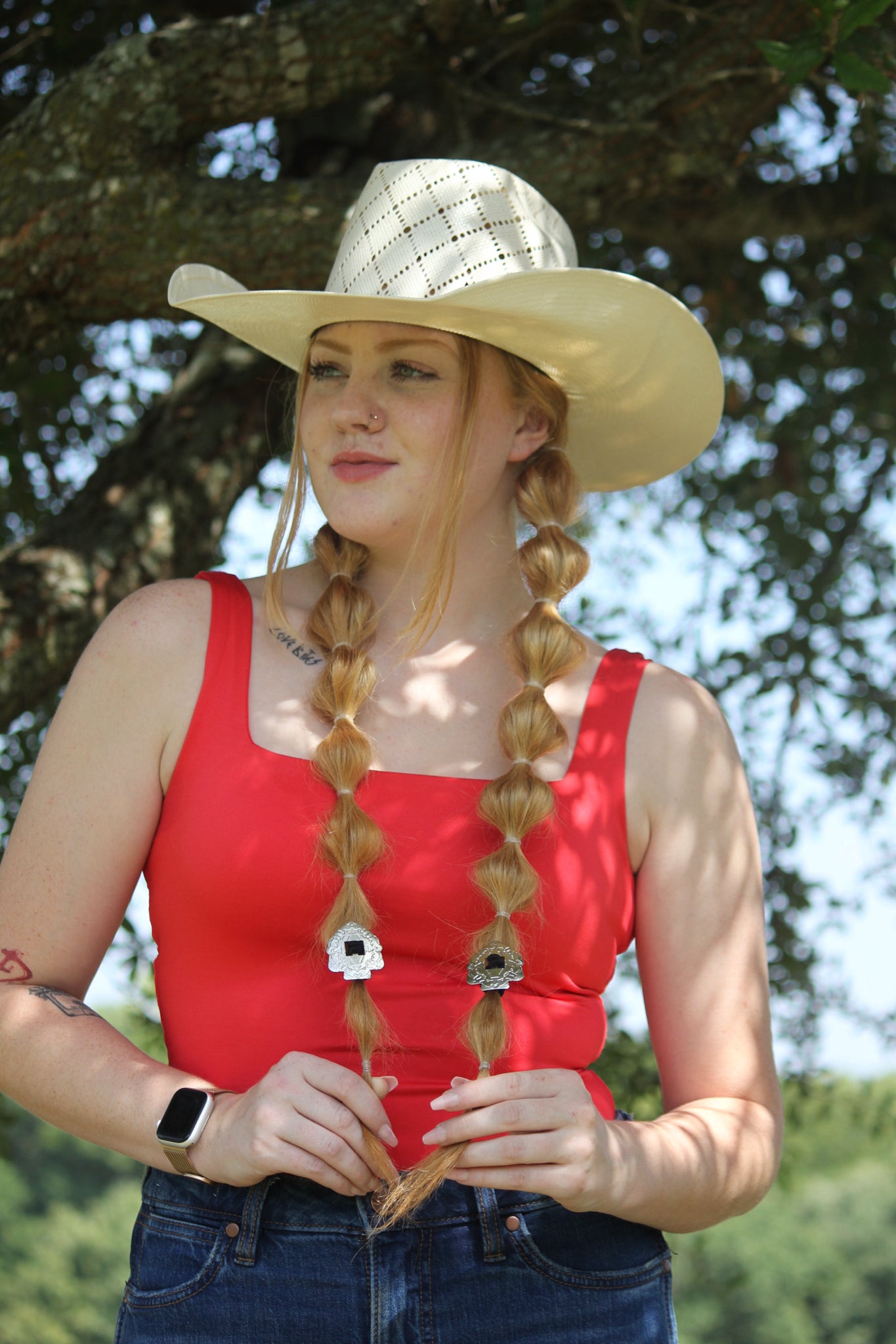 The arrowhead hair tie Concho
