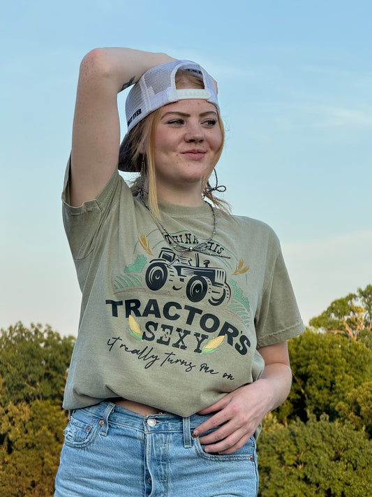 I think his tractors sexy