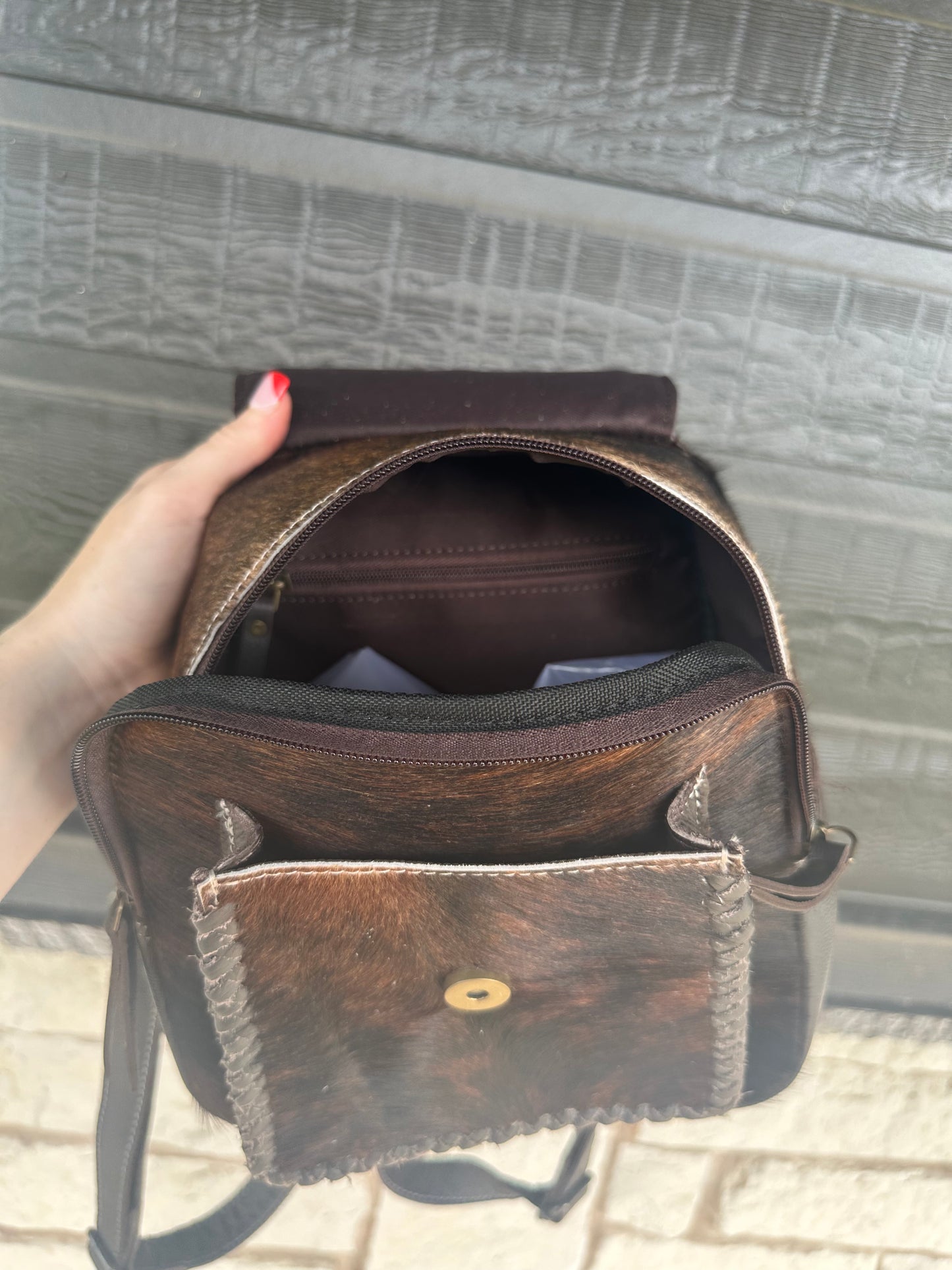 The brindle backpack