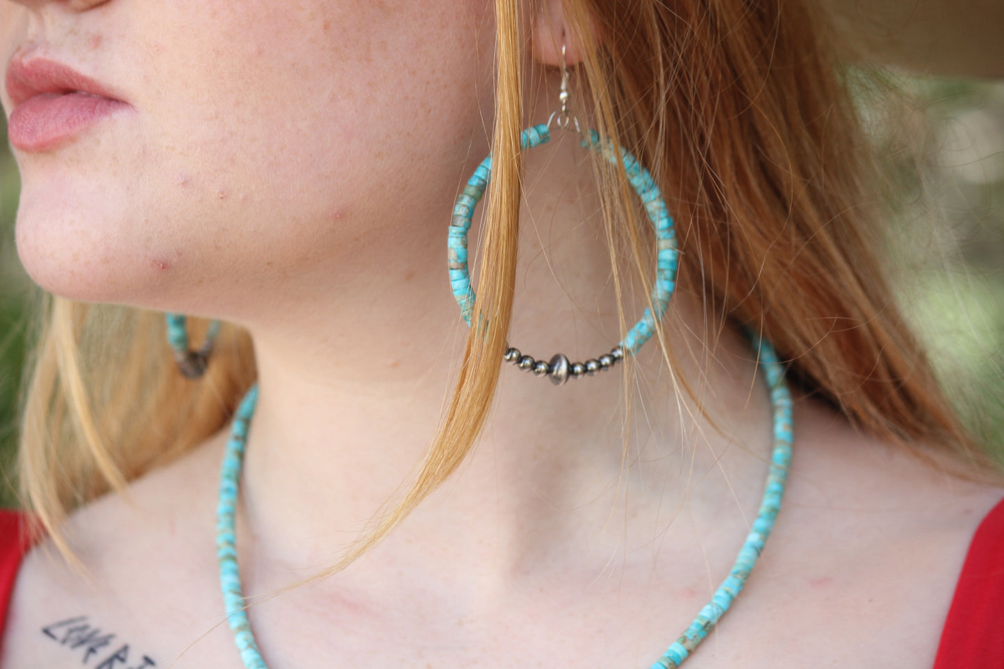 The prettiest of blues earring