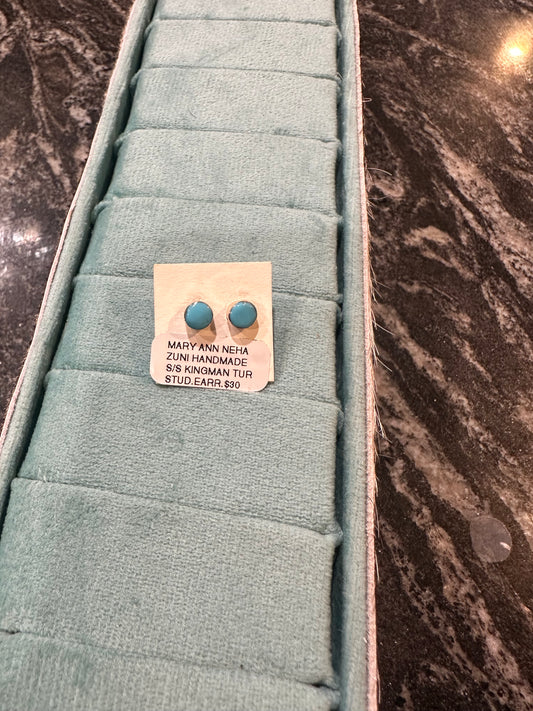 Turquoise studs