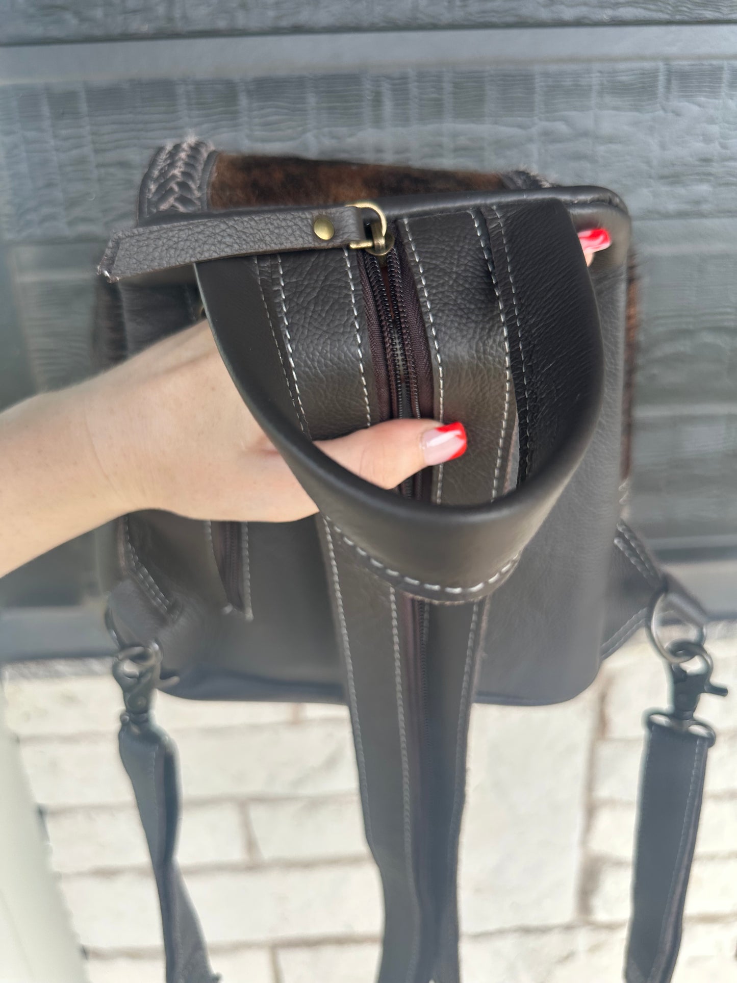 The brindle backpack