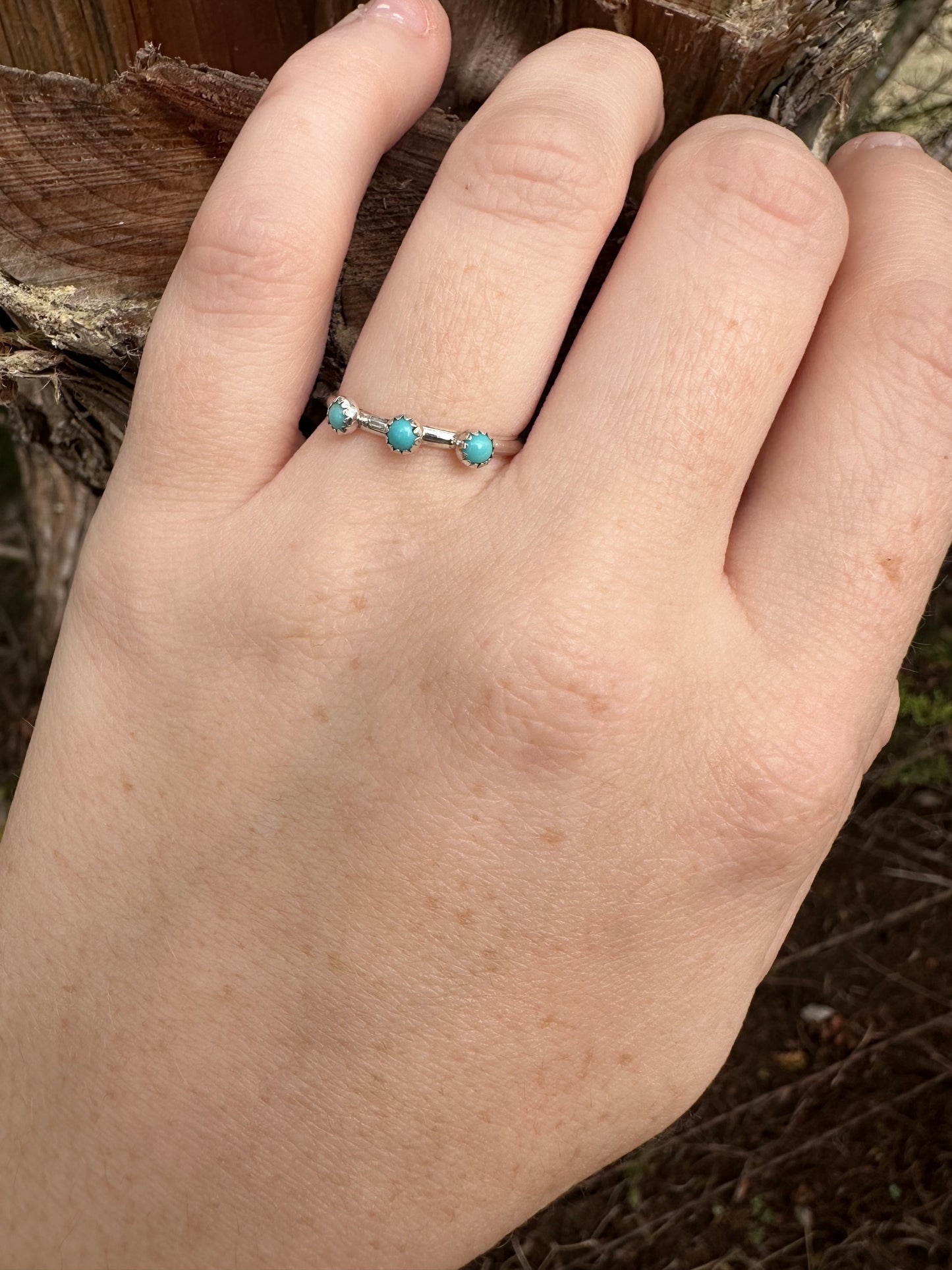 3 Button ring