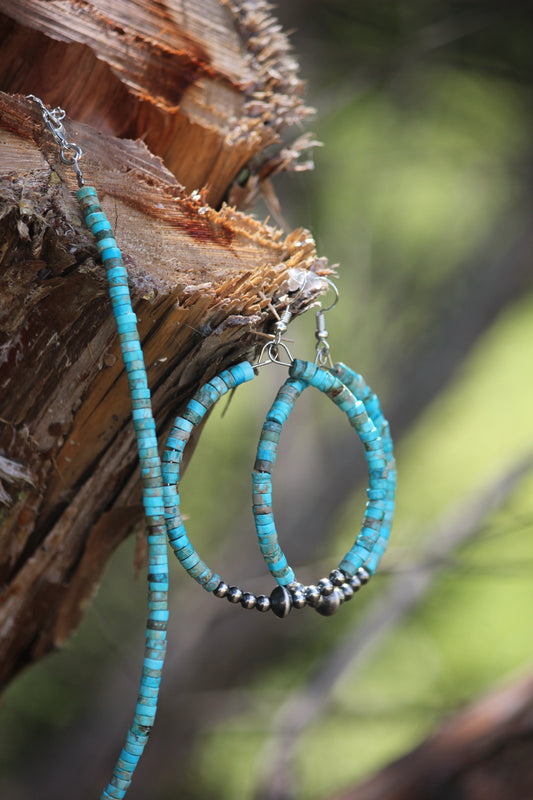 The prettiest of blues earring