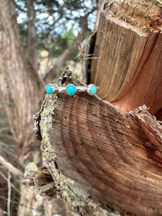 3 Button ring
