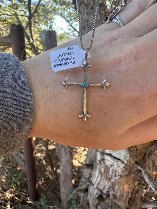Cross pendent